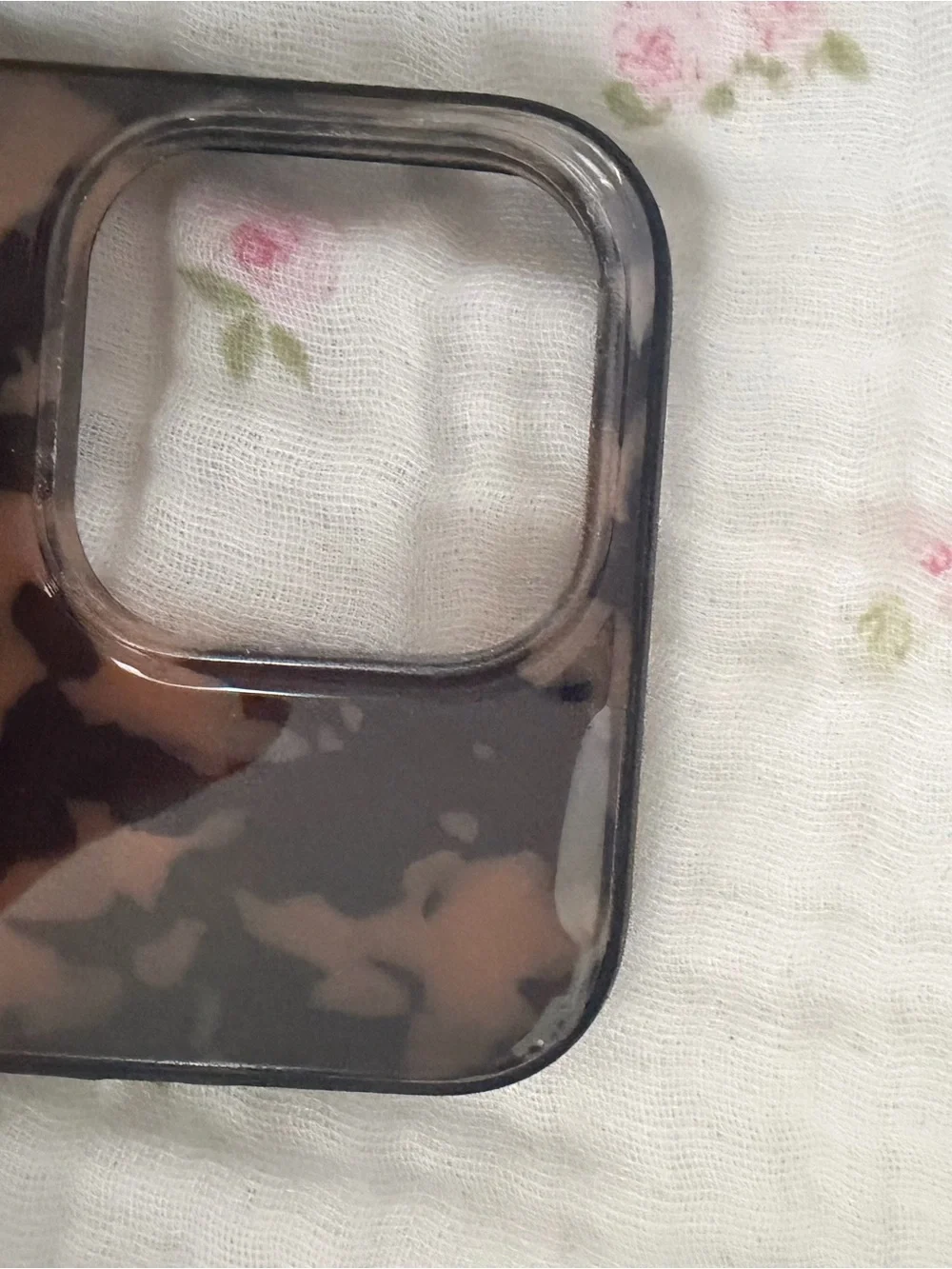 Brown Tortoiseshell Protective Phone Case
